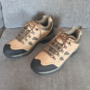 Men's Tan and Black CC-Los Waterproof Hiking Shoes, Size 12, New In Box.